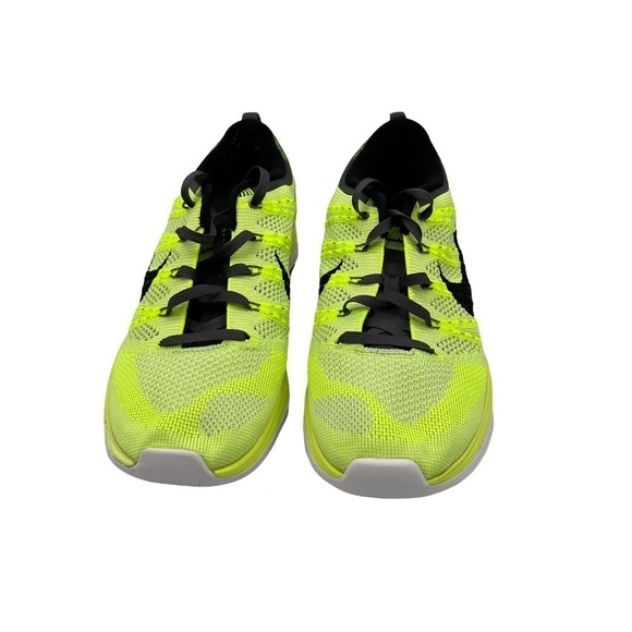 Nike Green Flyknit Lunar1+ \'Volt\' Sneakers Size 8.5 Men\'s main image 8